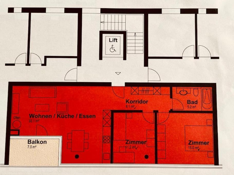 Center Park Apartment Interlaken Bagian luar foto